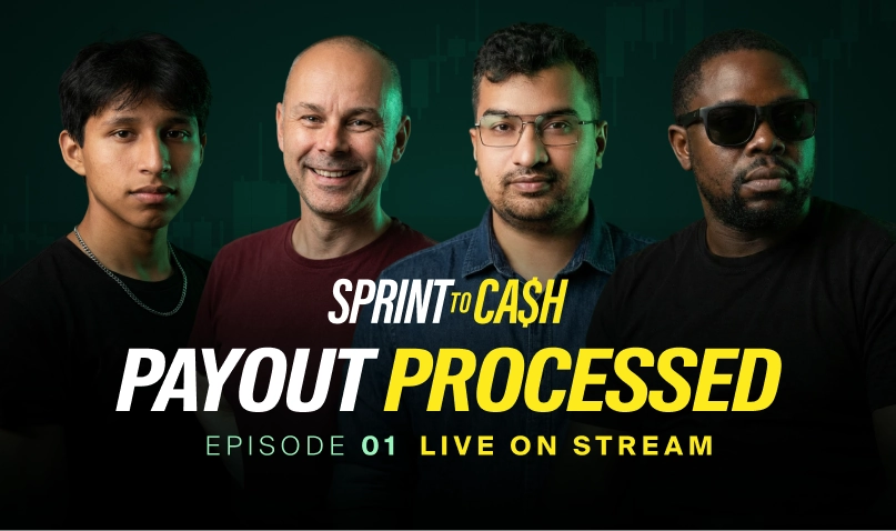 We Paid Him On Camera: $25K Live Account Payout | Sprint to Cash Ep. 1