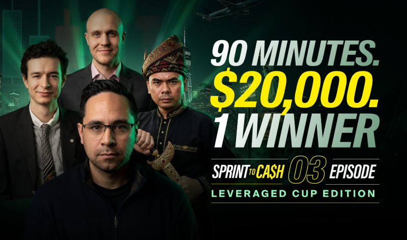 One of These Traders Is About to Win $20,000 – Sprint to Cash Ep. 3 | 2026 Leveraged Cup Live Final