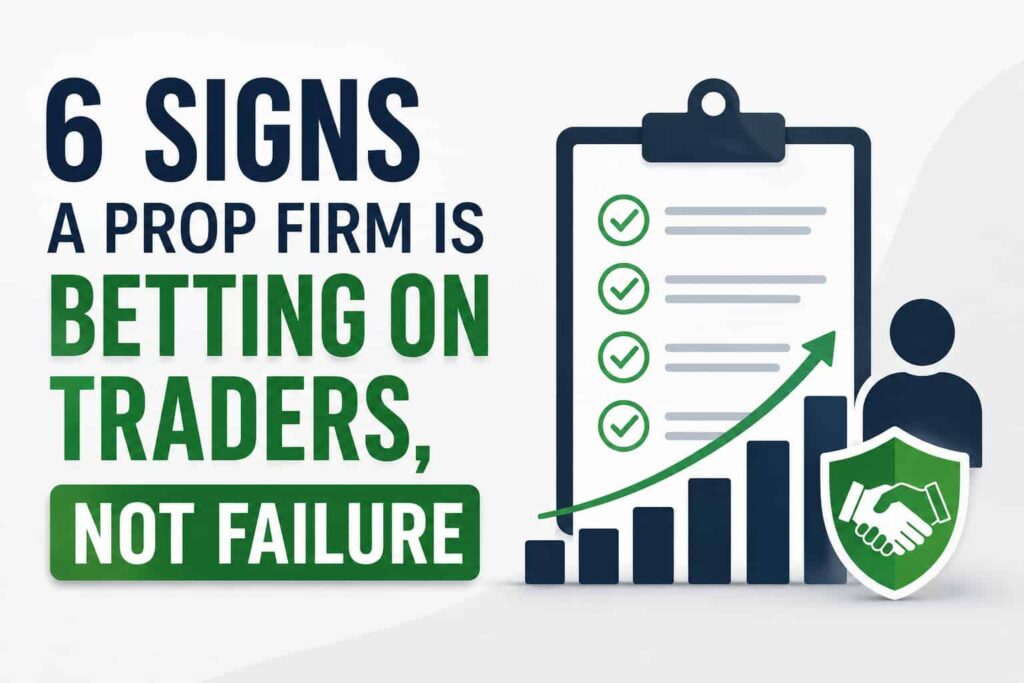 6 Signs a Prop Firm Is Betting on Traders, Not Failure